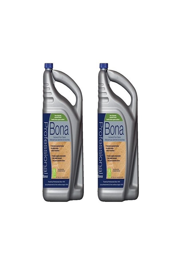 Bona Hardwood Floor Cleaner Refill, 128 oz, 2 Pack